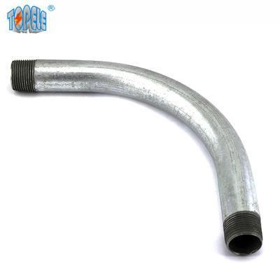 Galvanized Steel Rigid Threaded Elbow Conduit 90 Degree Elbow