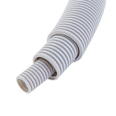 Factory Direct Supply Flexible 25mm Corrugated PVC Plastic Electrical Conduit
