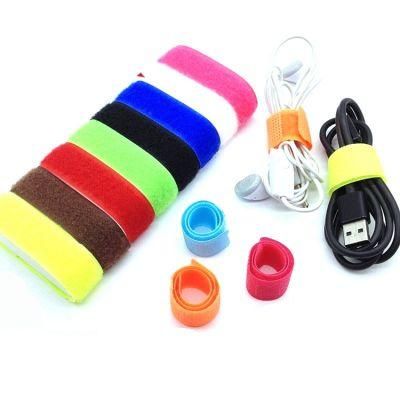 Magic Nylon Material Hook and Loop Cable Roll Adjustable Strap Fastener