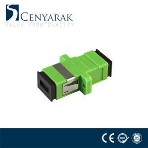 Sc-Sc Single Mode Simplex Fiber Optic Adapter (APC)