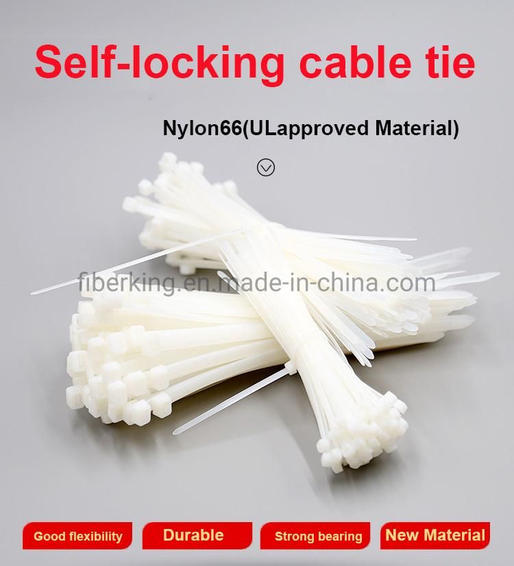 Custom Made Nylon Self-Locking Cable Tie Internation Standard High Quality