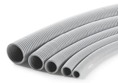 PVC Electrical Plastic Flexible Corrugated Conduit Pipe Non Metallic Conduit