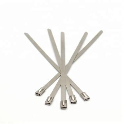 Stainless Steel Barb Nylon Cable Ties Ball Lock Type Stainless Steel Ties