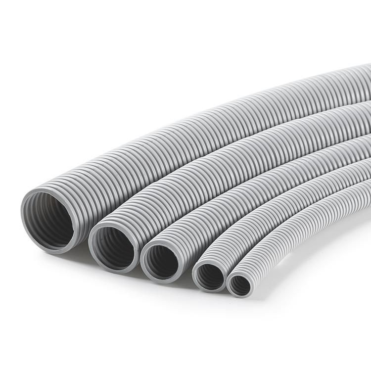 UV Stabilized PVC Solar Corrugated Conduit on Roof