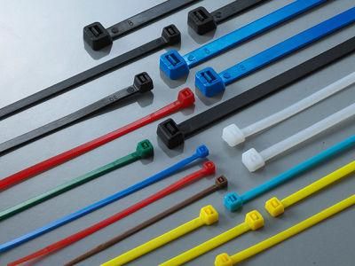 PA66 Self-Locking Nylon Cable Tie Zip Tie Wrap Bundle CE SGS UL Certificate 4.8*150mm