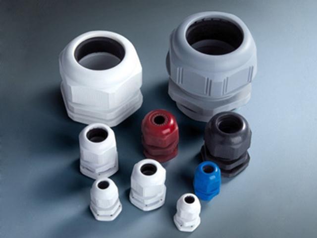 A Grade Black Nylon Cable Glands with Rubber Washer Mg20