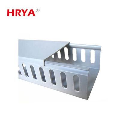 Slotted Wiring Duct Plastic Perforated, Ss Trunking Wiring Duct PVC Plastic Trunking