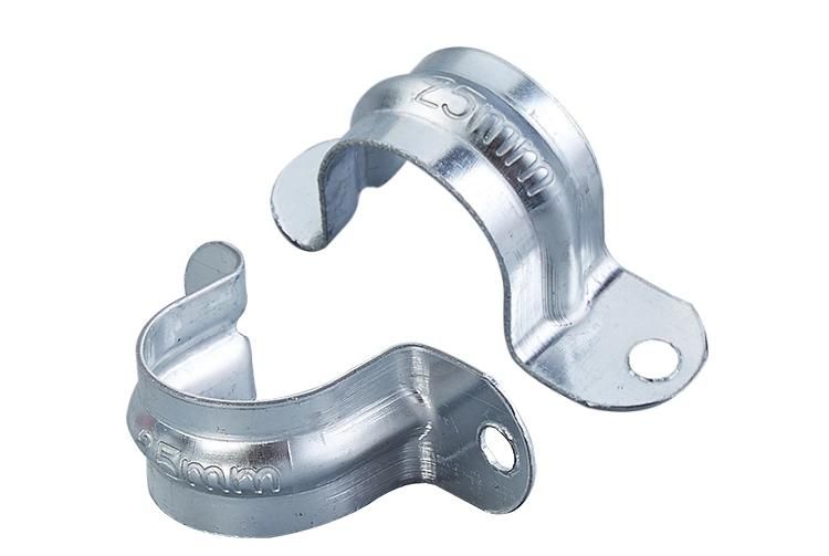 Galvanized Stainless Steel Full and Half Saddle Clip Conduit Fasteners Fittings
