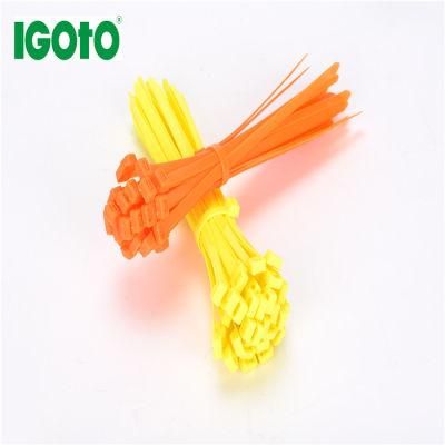 China Supplier CE / RoHS /UL Certifications Self- Locking Nylon PA66 Plastic Cable Ties Cable Zip Wraps Ties