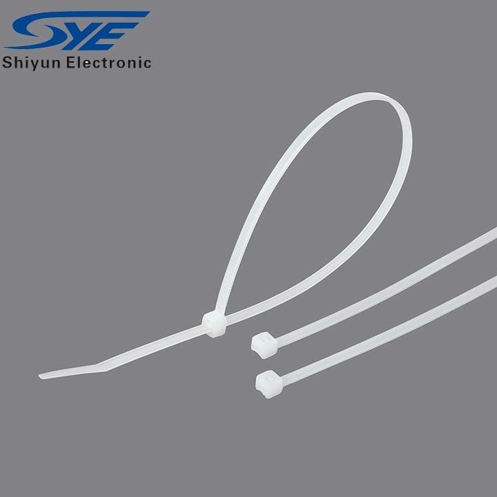 Shiyun PA66 Color Customized 50lbs Self-Locking Plastic Nylon Cable Tie