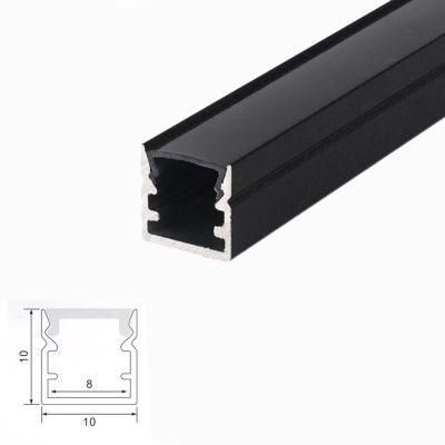 Bar Lights Holder Cover Linear Light Wall Mounting Aluminum LED Edge Lit Profile Channel for Strip