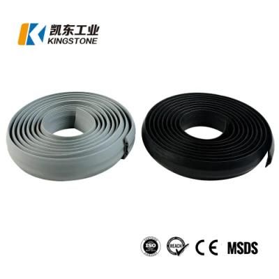3-Channel Rubber Duct Office Cable Protector