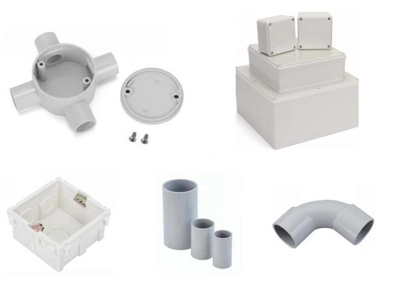 Electrical Conduit Fitting Elbow 90 Degree Elbow Halogen Free Fitting