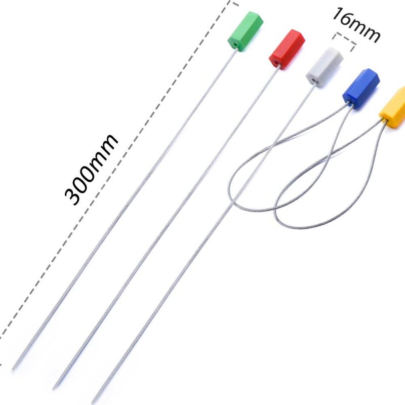 Logo Printing Wire Cable Security Plastic Seals for Cargo (TCS300-2)