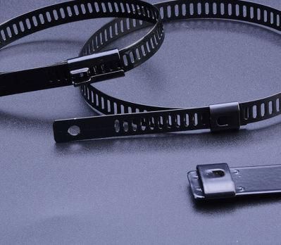Adjustable Length Fixing Pipes Shiny Finish Stainless Steel Banding Strap