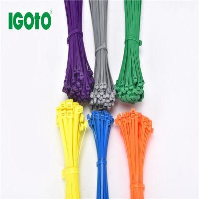 Factory CE RoHS Approved Black Free Samples UV Nylon 66 Zip Tie