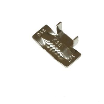 SUS304 Stainless Steel Banding Buckles for Use with Metal Strap
