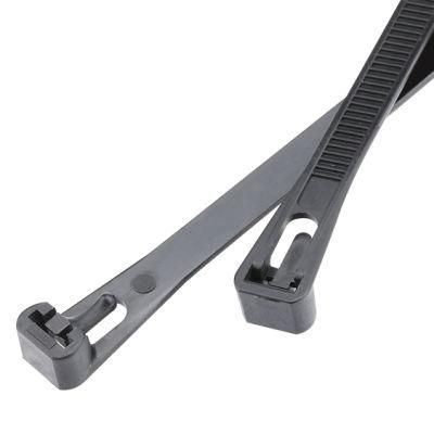 Supplier 4.8*300mm Plastic Nylon 66 Wire Reusable Cable Ties