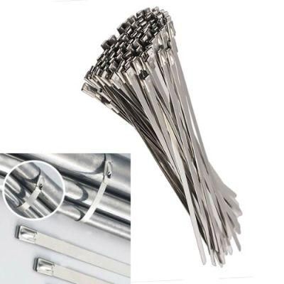 Factory Supply Stainless Steel Locking Cable Ties