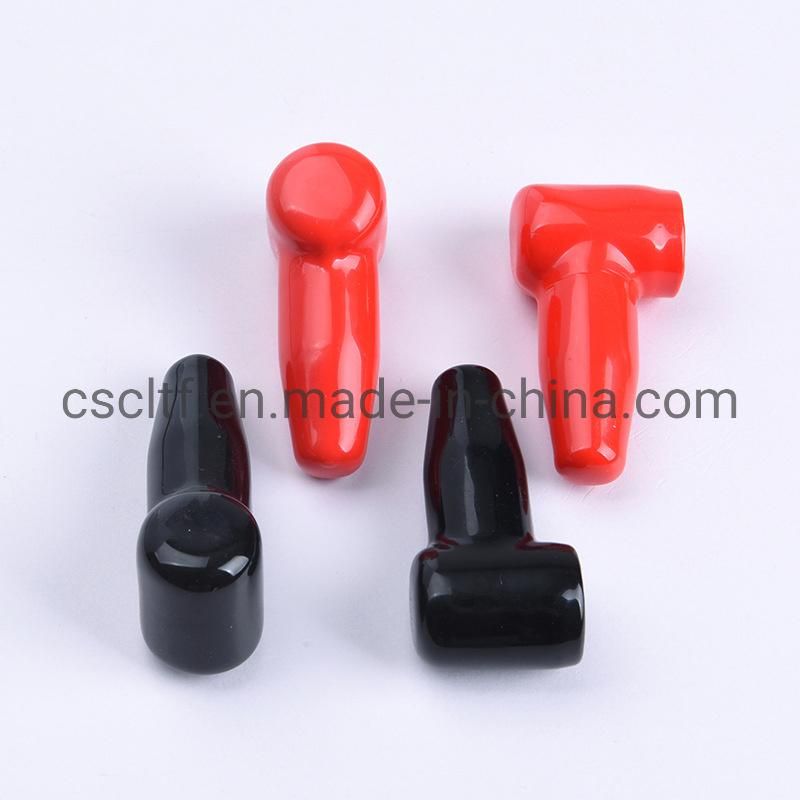 Factory Supply Plastic Terminal Cover PVC Car Battery Terminal Insulating Protector Caps