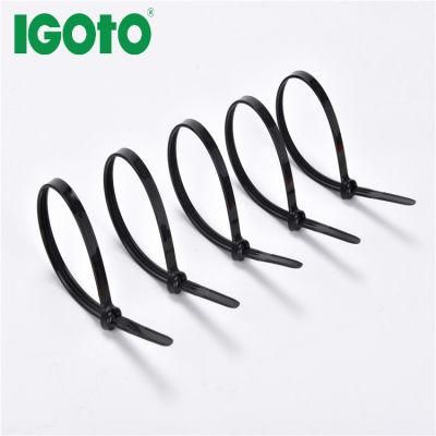 Made of Nylon 66 UV Resistant Black and Natural Color Plastic Cable Ties