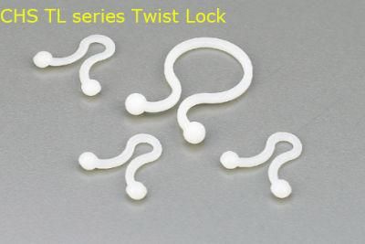 Factory Price Plastic Standoff Twist Tie / Adjustable Stand-off Twist Lock