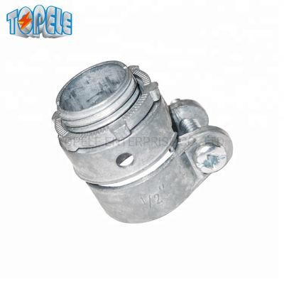 1/2 to 4 Inch Zinc Die Cast Flexible Metal Conduit Squeeze Connector