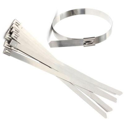 High Quality Stainless Steel Cable Tie with Ball Bearing Lock