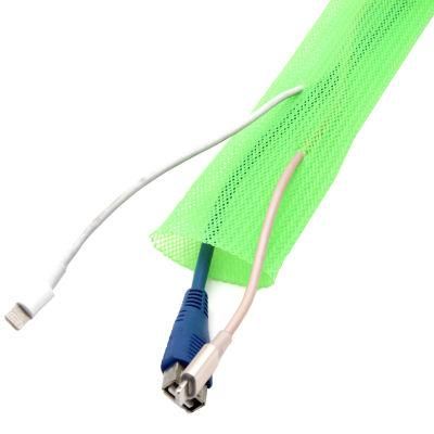 Eko Flexible Expandable Braided Pet Cable Sleeves with High Abrasion Resistance