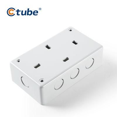 Factory Supply Electrical Wire PVC Wall Mounted Adaptable Box