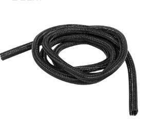 Self Closing, Open Tubular Shape Pet PA Fibre Knitted Sleeve Protection for Automotive