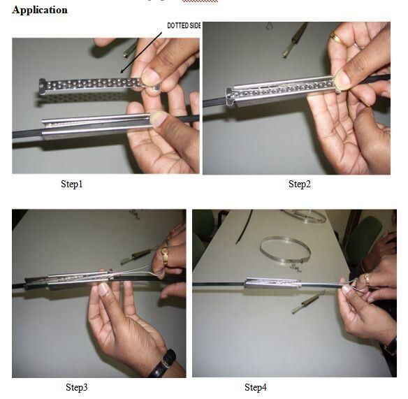 China Factory Drop Wire Clamp for FTTH Fittings