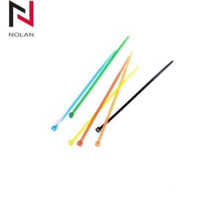 Durable Using Various 2.5-9 Black Multi Color Zip Self Locking Nylon Cable Ties