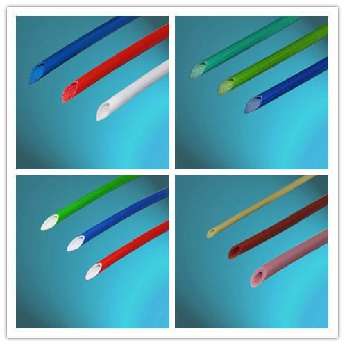 Manufacture Fiberglass and Silicone Rubber Cable Braided Sleeving