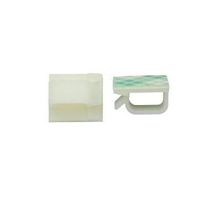 Plastic Wire Cable Mount Self Adhesive with Mmm, Nylon Used in Instrumentations Wire Clip