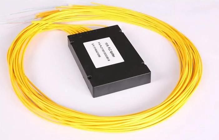 FTTH Accessories Fiber Optical Cable Planar Lightwave Circuit Splitter