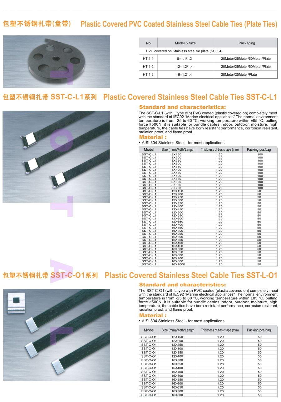 Nylon Cable Tie, Stainless Steel Cable Tie