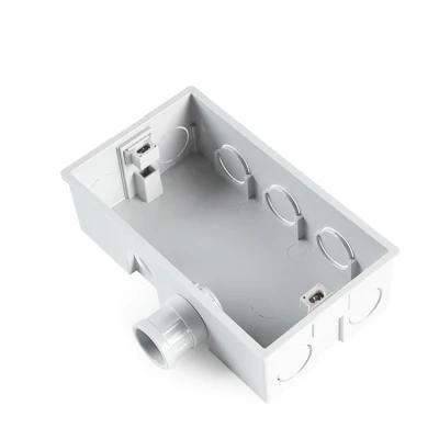 Halogen Free Plastic Electrical Junction Switch Boxes for Cable Pipe