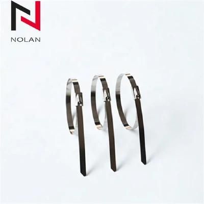 Self-Locking Metal Zip Tie Stainless Steel Cable Ties for Fastener