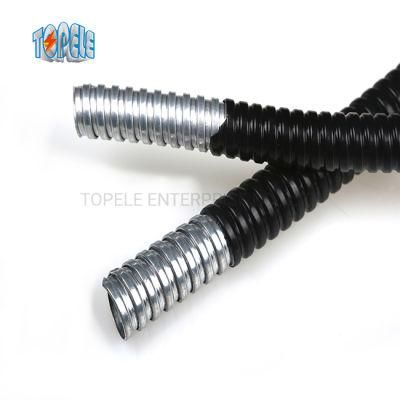 China Factory High Quality PVC Coated Flexible Galvanized Steel Electric Cable Wire Protection Conduit