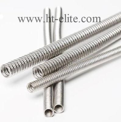 SS304 SS316L Stainless Steel Corrugated Flexible Metal Hose