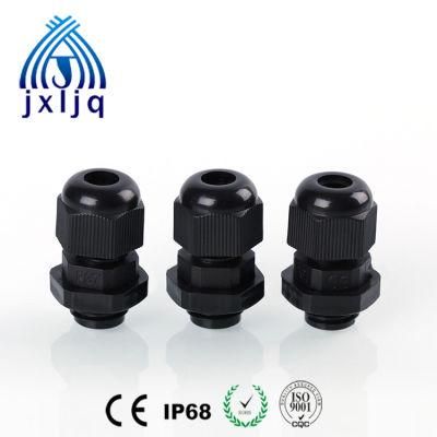 IP68 PP Cable Gland Black or White Grey M, Pg Size