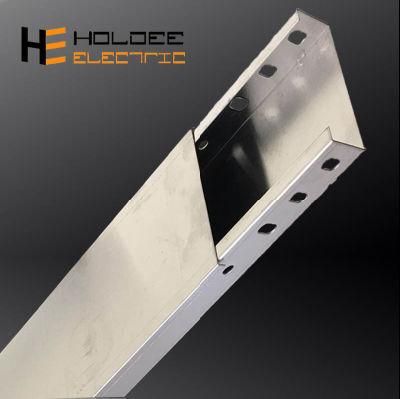 Aluminum Alloy Tray Trough Slotted Shape Cable Tray Cable Trunking