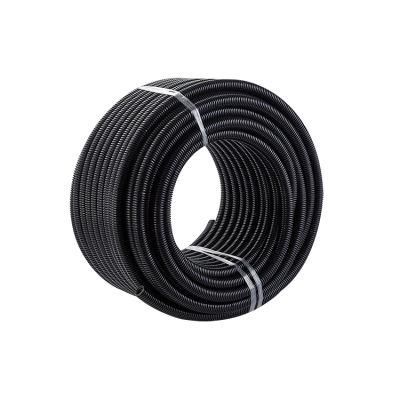 Electrical Black Corrugated Solid Plastic Pipe