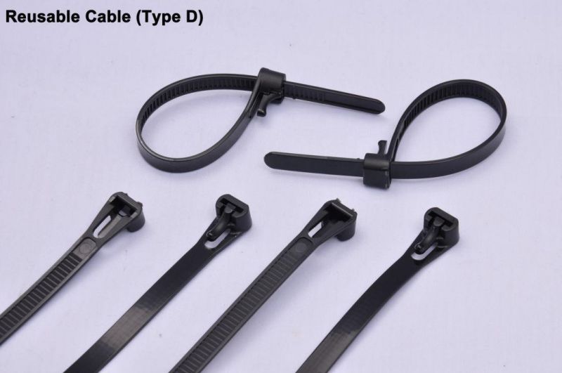 Reusable Nylon Cable Tie Use for Electrical and Electronic