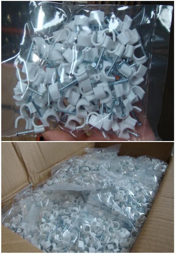 Square Nail Cable Clips