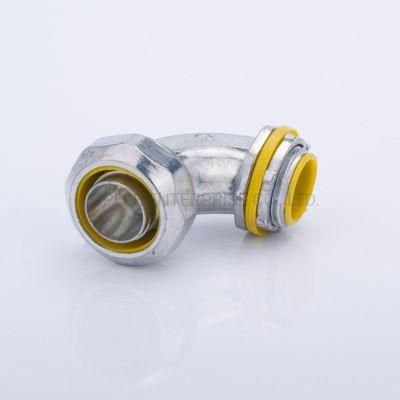 Topele Electrical Conduit Fittings 90 Degree Angle Liquid Tight Connector