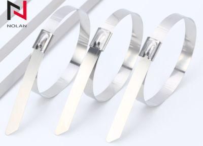 High Quality Stainless Steel Self-Locking Cable Zip Tie 100PCS SUS Cable Tie Locking Cable Tie OEM