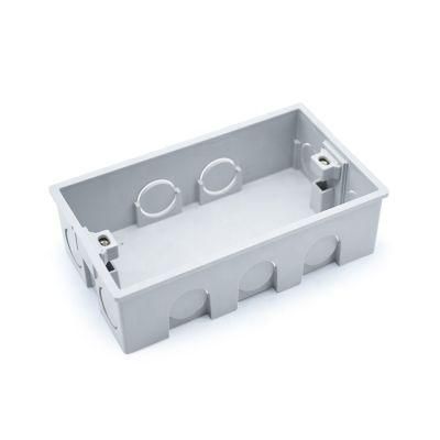 Halogen Free Electrical Wall Switch Lock Box 2 Gang