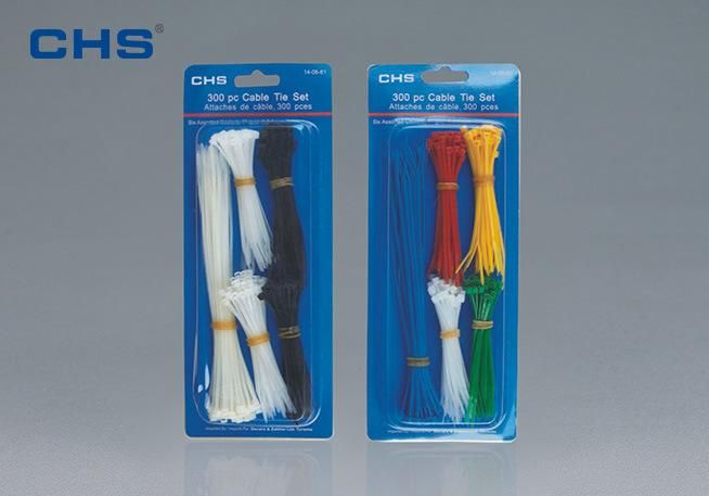 Chs Top Brand 9*700mm Heavy Duty Nylon PA66 Self Locking Plastic Cable Ties